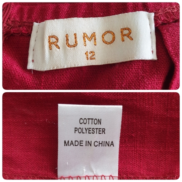 Red knots dress - Picture 13 of 13